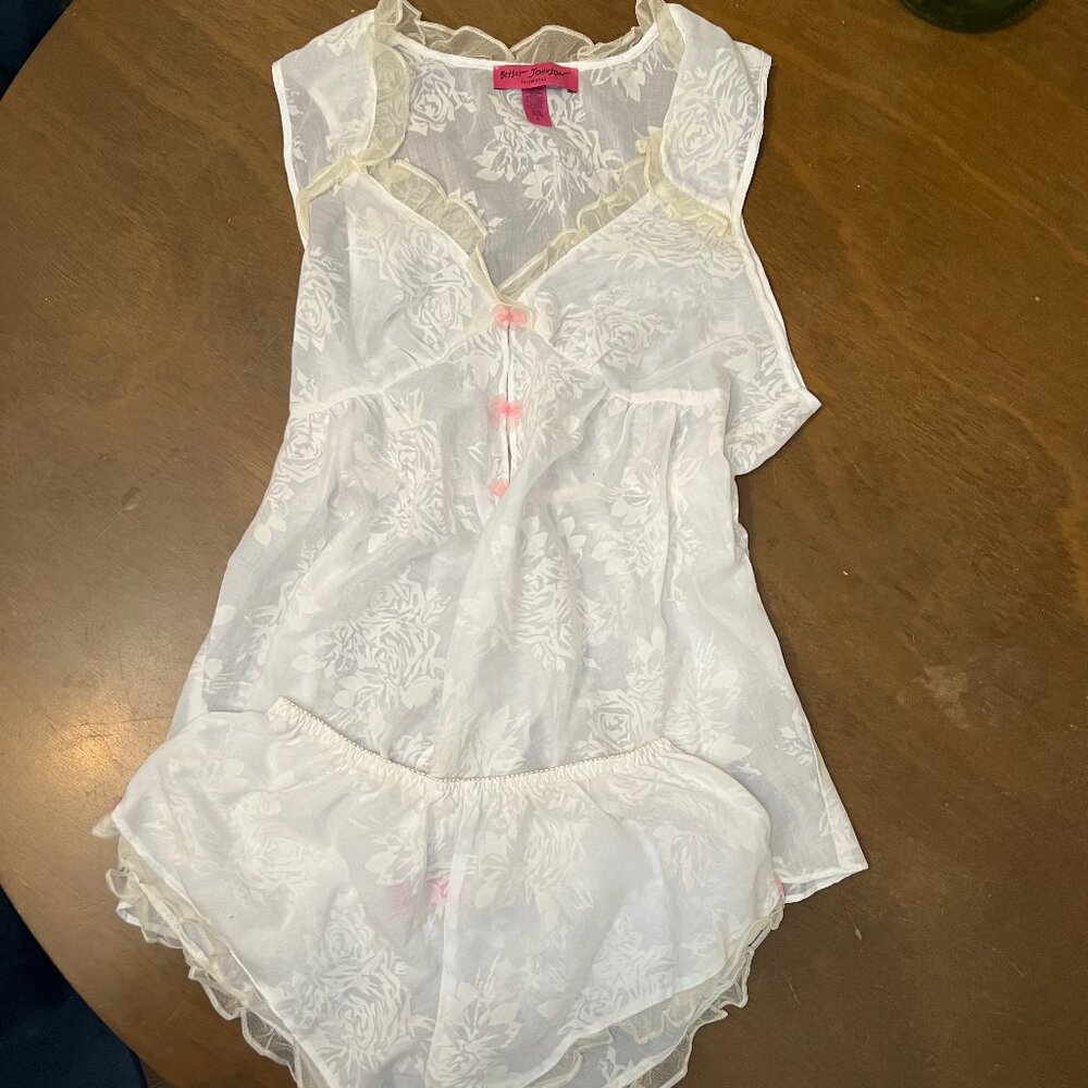 Betsey Johnson Matching Set, Size Small